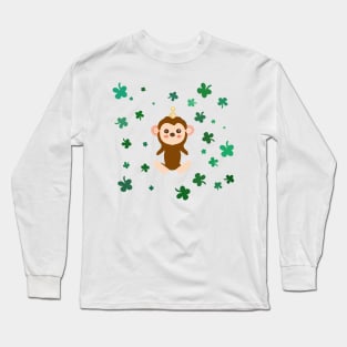 on St. Patrick’s Day bird bag Long Sleeve T-Shirt